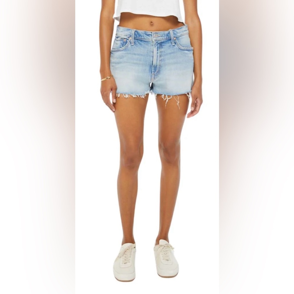 MOTHER Dodger Short Short Fray in Confess - Size 25 NWT